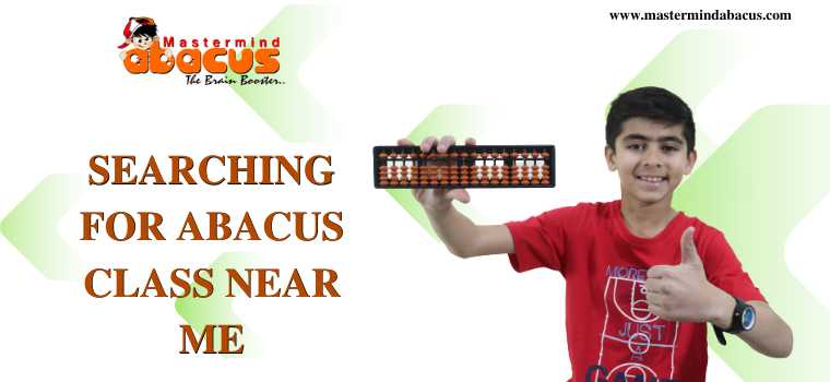 Student with Abacus Instrument