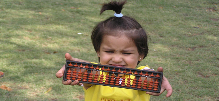 Abacus for kid of 4 years