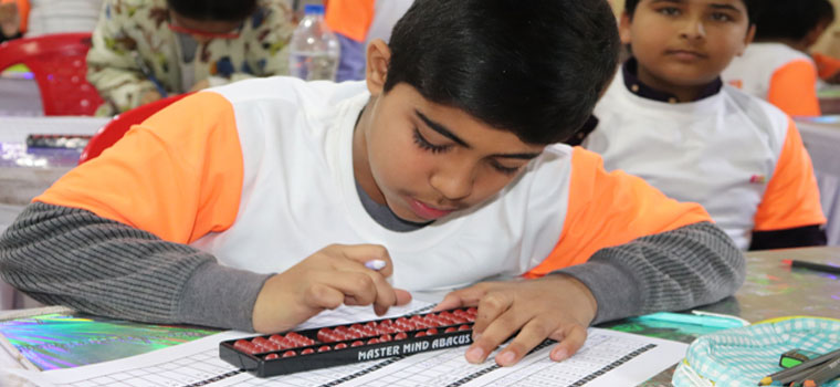 Students of Mental Calculation With Abacus