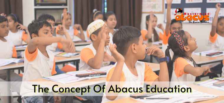 Abacus students in a class